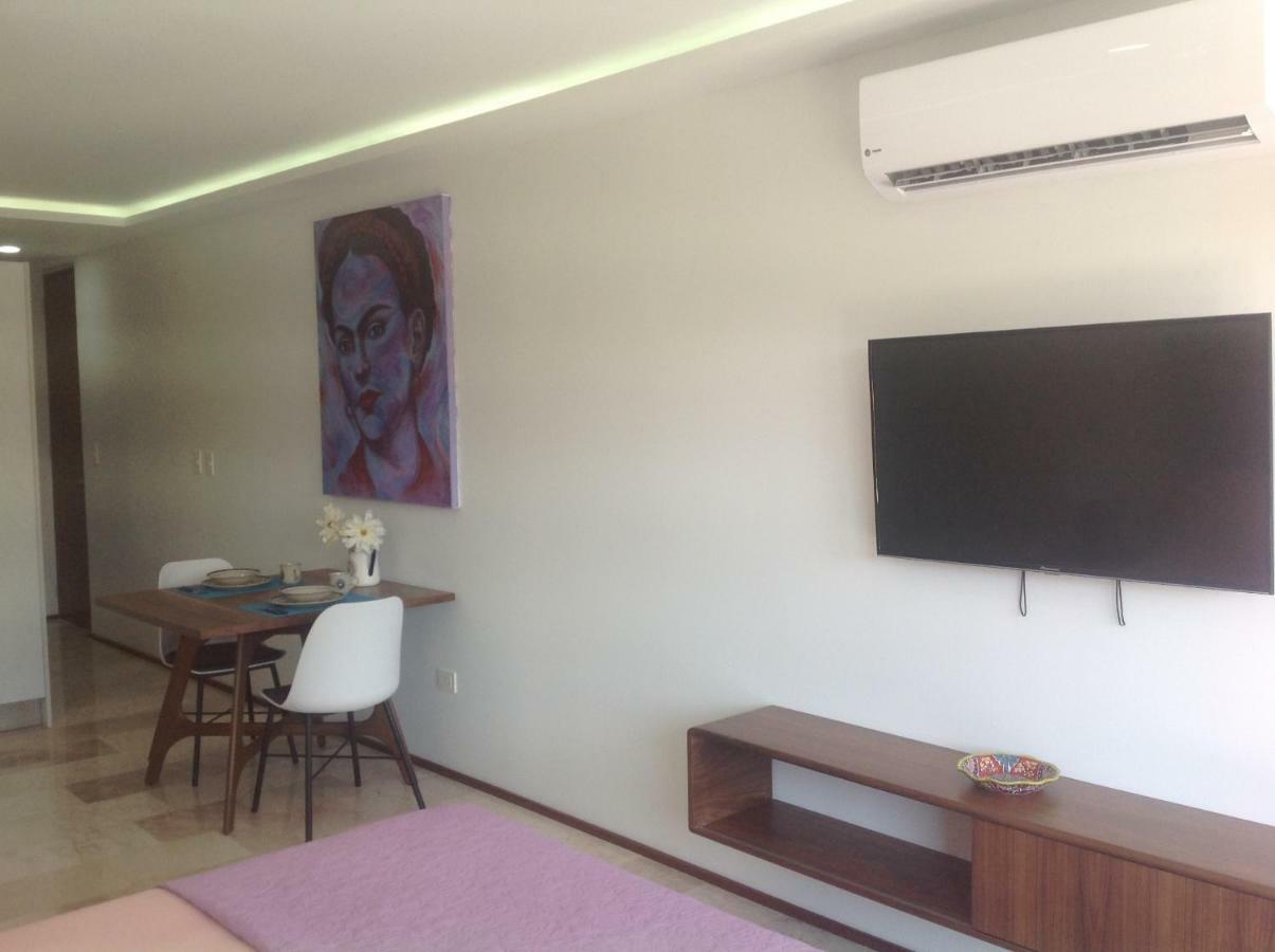 Kahlo beach apartment Playa del Carmen Bagian luar foto