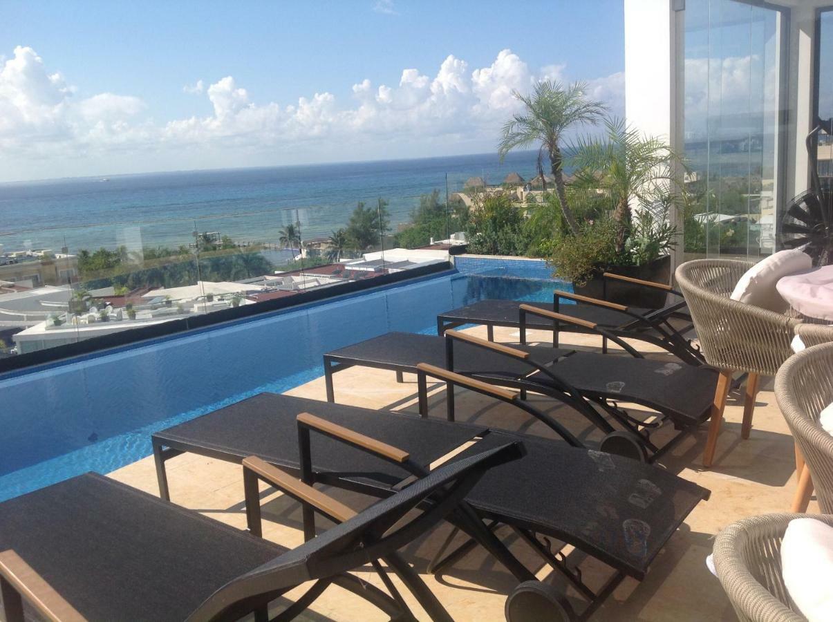 Kahlo beach apartment Playa del Carmen Bagian luar foto